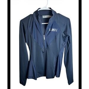 Adidas By Stella McCartney Barricade Mesh Navy Jacket Size Small